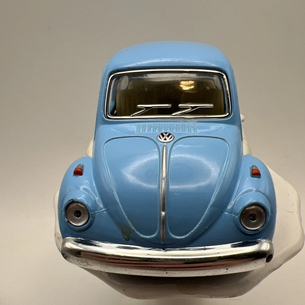 Lot Of 2 Volkswagen Beetle Diecast Model Toy Cars -4